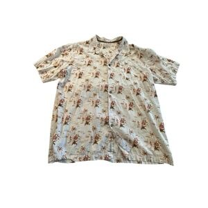 Honolua Hawaiian Shirt Men XXL Luau Hula Girl Tropical Kauai‎ Tropical Beach EUC